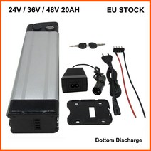 전동킥보드배터리 1000W 36 V 48 20AH 리튬 실버 물고기 Ebike Batterie Akku 10S 500W 24 10AH 15AH 전기 자전거 18650 이온 배터리, 03 36V 10AH 15A BMS, 한개옵션1