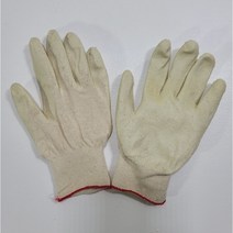 참존 국산 백코팅 장갑 15G 천연라텍스 반코팅 산업용 안전장갑 건설현장 공장 농업용, 100개입