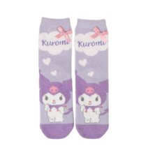 산리오 캐릭터 겨울 수면 포인트 양말 쿠로미 시나모롤 마이멜로디