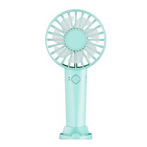 음성 인식 선풍기 무풍 아기 바람 날개 없는 키큰 써큘레이터yoyopin usb mini 강한 바람 핸드 헬드 팬 학생 사무실 용 휴대용 조용한 충전식 핸드 팬 small 냉각, 푸른