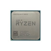AMD Ryzen 5 2600X 3.6 GHz 코어 12 스레드 CPU 프로세서 YD260XBCM6IAF 소켓, 한개옵션0