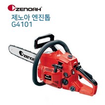 제노아 엔진톱 G4101 16인치 나무절단 전기톱 체인 브레이크 장착 저소음, 1개