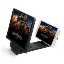 핸드폰 액정돋보기 스마트폰 확대경스탠드 노안용품 루빼 어버이날선물, 1개, E폰확대스크린 블랙