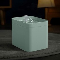 고양이정수기 물 분수 강아지 음수대 급수기 1.5l 자동 필터 usb 전 음소거 애완 동 에 대한 재순환 여과, 파란색 1