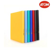 아톰 클리어화일 A4 40매 크리어화일 서류 포트폴리오 화일, 회색, 클리어화일 F105 (A3/20매)