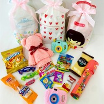 알찬선물세트 어린이집 답례품 간식선물세트 생일선물 어린이날 선물 어린이집 구디백 학원 교회 행사선물 단체선물 스티커무료, 하트, 1팩, 세트8