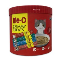 [미오] 크리미애묘간식 15g x 120개 4가지 간식 짜먹는간식 영양 수분보충 / 코스트코