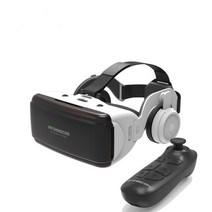 가상현실 vr 게임기 풀세트 2022 new 안경 가상 현실 3d 안경 google 판지 헤드셋 스마트폰 ios android 가상 안경 게임 패드호환, g06e-b03