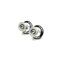 오토바이 액세서리 CNC Swingarm Spools 슬라이더 스탠드 나사 Yamaha YZFR6 YZFR3 YZFR1 YZF R25 R6 R3 R1, B Silver