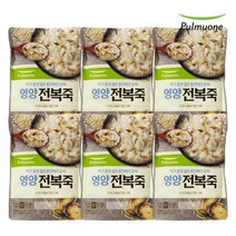 풀무원 영양 현미 전복죽 1-2인분 450gX6봉, 없음