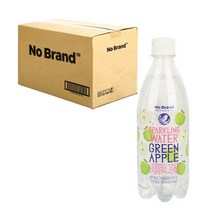노브랜드 스파클링워터 그린애플 500ml 20입1박스