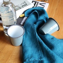 [바보사랑] 리노에리나 소프트마농 리투아니아 린넨 식탁매트 썸머블루[무드앙코르], 프렌치옐로우, 상세 설명 참조