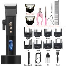 애견방음부스 강아지 고양이 층간소음방지 방음 하우스 new dog clipper cat hair clipper 손질 동물 애완 동물 면도기 usb low noise dog 무선, 상자 없음, USB 2b 도구 세트