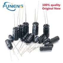 2-50pcs 10V 16V 25V 35V 50V 63V 알루미늄 전해 콘덴서 마이크로포맷 uF 220 330 470 680, 46 50V3.3uF 20PCS