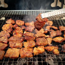 [소분포장] 수제 양념 돼지갈비 양념갈비 구이, 3개, 400g