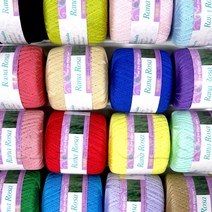 라나로사 뜨개실 소품 모자 인형 조끼 레이스, 309 연보라