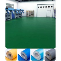 방수 PVC 카페트 공장 작업장 미끄럼방지 롤카펫 10M, 그레이 1.8mm 두께 폭 2m 길이 5m