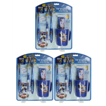 호호몰 신학기 어린이집 우리집~항상 준비하자. LG 페리오 아동 양치세트 쥬니어 치약칫솔세트, 1set, 1+1+1 LG페리오키즈 헬로카봇 양치세트