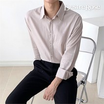 디자이어로즈 디자이어로즈 남자 솔리드 면 가을 셔츠 11color (9075227)