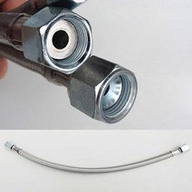 무소음 콤프레샤 컴프레셔 에어탱크 연결 매쉬 호스, 매쉬호스(중)