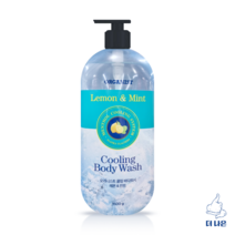 오가니스트 레몬 앤 민트 쿨링 바디워시 1500g