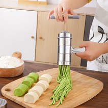 핸드 면뽑는기계 가정용제면기 핸디 기계 칼국수 국수, 본체와 금형틀  5개