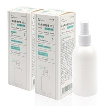 더브릴레 소독 에탄올 83% 뿌리는 소독제 휴대용 스프레이 의약외품 2개 한세트, 2세트