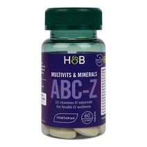 Holland & Barrett ABC-Z 멀티비타민 60 타블렛 홀랜드앤바렛 ABC to Z Multivitamins, 1개