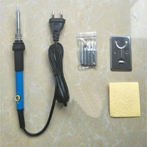 납땜기 신제품 온도 조절 전기 땜 인두 220 및 110 볼트 용접 재작업 솔더 스테이션 히트 펜슬 5 개입 팁, 01 4 in 1_01 60W_01 EU