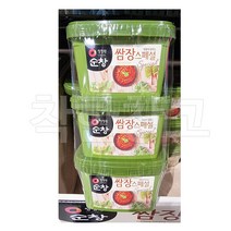 대상 청정원 순창 미소된장 450g청정원 순창 쌈장스페셜 500g x 3