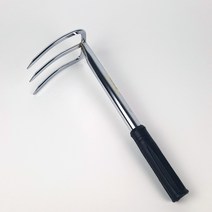 국산 세발 곡괭이 괭이 크롬 쇠스랑 농기구 약초 텃밭 농장 원예