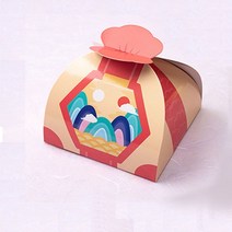 새해 명절 떡 마카롱 과자 포장상자 (일월오봉도), 본상품선택