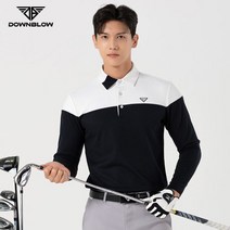 [도깨비샵] 남자골프웨어 카라티셔츠 블랙배색