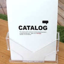 엽서진열대 책전시대 리플릿거치대, 제품선택, A6-투명