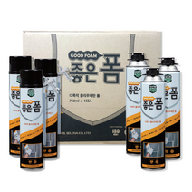 월드 우레탄 폼 일회용 건타입 좋은폼 국산 1박스, 일회용1BOX