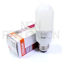 오스람 LED 스틱 전구 220V 9W (백열전구 60W 대체), 주광색(6500K)