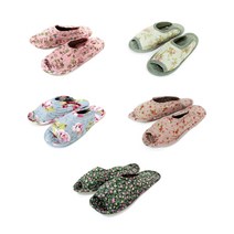 빨아신는 면 퀼트 실내화 거실화, 19_써니민트, 1개