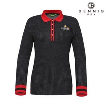 [데니스골프] [데니스골프] 여성)땡땡이 쟈가드 요꼬티_S18FLTS060