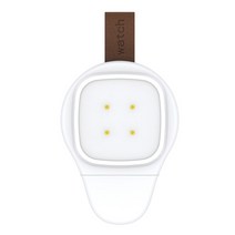 애플워치 무선 충전 거치대 호환 Fitbit versa 3sense 휴대용 자석 usbtype-c 여행용 무선 시계 충전기 무선 충전 독 smart 액세서리, 하얀, C형