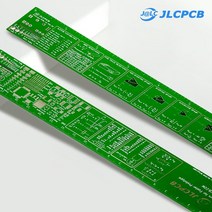 JLCPCB DIY 31*207mm 다기능 PCB 전자 눈금자 측정 도구 저항 커패시터, 03 green