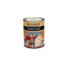 삼화페인트 홈스타 에나멜 1L 가정용 DIY, 화이트아이보리