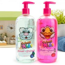 레암 키즈 샴푸 유아 어린이 펌프형 500ml, 레암샴푸펌프형[체리], 1개