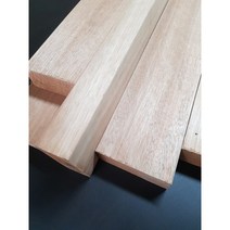 바나나목재 니아토 의자재(벤치목) 40X60X1800mm 공원의자 벤치 니아또 목재구조재