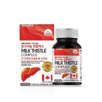 힐링팩토리 밀크씨슬 컴플렉스 간 영양제 실리마린 1 000mg, 01. 180캡슐(6개월), 1개, 180정