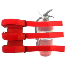 튼튼한 소화기 거치대 받침대 철밴드형 벽부착용 철재 브라켓 고정 가이드