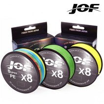 JOF 조프 8합사 PE라인 낚시줄 150m 0.6호 0.8호 1호 2호 3호 4호 5호 6호 8호, 8합사줄_150m_0.6호, 블루