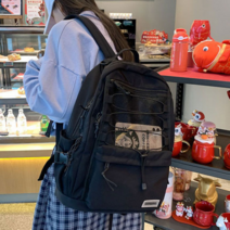 오너클랜 스트링 백팩 학생 가방 경량 넉넉한 수납 캐주얼가방