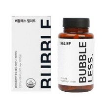 버블레스 릴리프 1박스 (30일분) 월경전 증후군 PMS 개선 예민 완화 감마리놀렌산 생리통영양제, 120캡슐, 5개