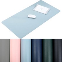 더바인 프리미엄 데스크 롱 마우스 장 패드 30*60 다용도 키보드, 선택:양면DESK매트(30cmX60cm)브라운
