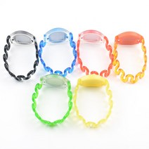 10pcs UID 변경 가능한 봄 실리콘 팔찌 블록 0 쓰기 13.56mhz RFID 재기록 근접 스마트 카드, 01 혼합 색상